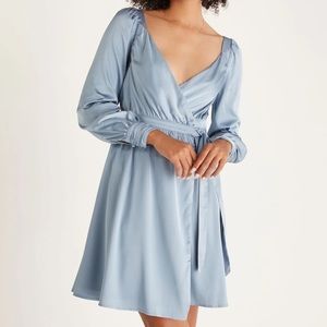 Backyard Roses Caroline Wrap Dress